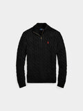 Polo Ralph Lauren - Cable-Knit Cotton Quarter-Zip Sweater